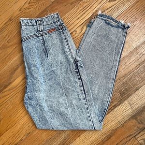 ☆ vintage acid wash jordache jeans